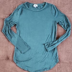 Old Navy Women's Deep Teal Long Sleeve Tee